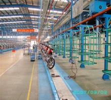 Automatic Electric Motorcycle Assembly Line Production