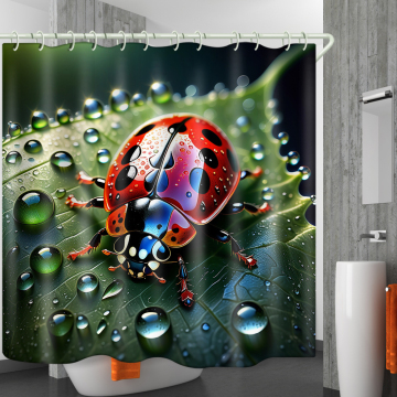 toilet weighted shower curtain