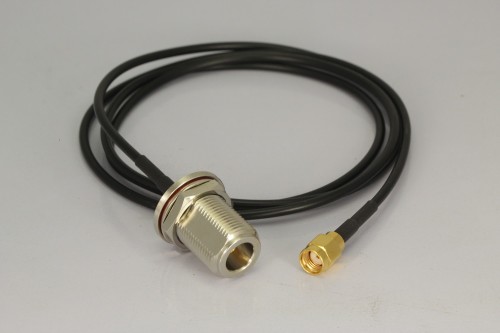 N Female To SMA Male RG174 Cable Assembly