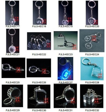 Many kinds of different style crystal keychain wholesale