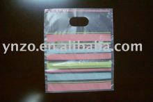Clear strip HDPE Die-cut bag