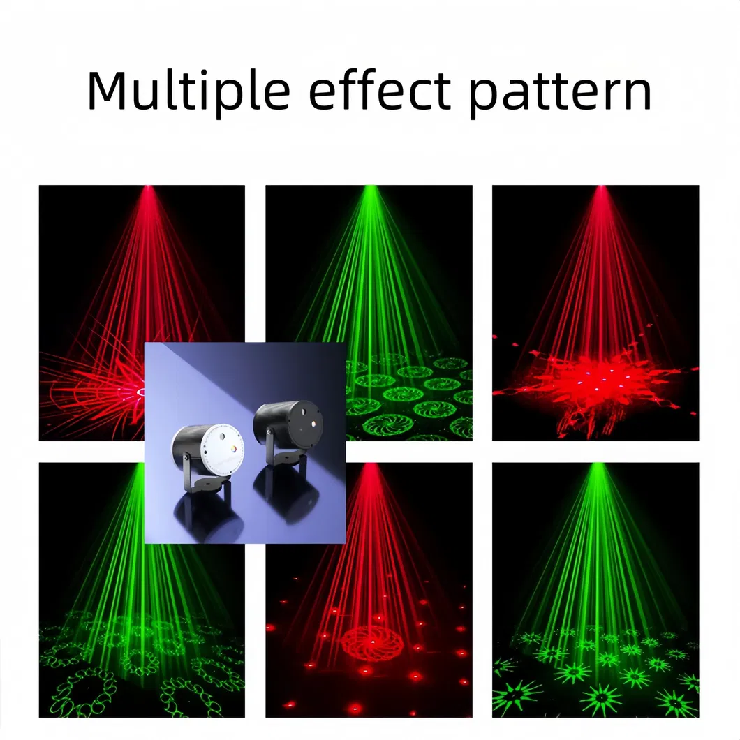 High-Power Laser Light with Sound Control for Events