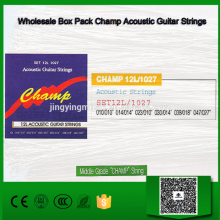 Wholesale Box Pack Champ Acoustic Guitar Strings SET 12L 1027