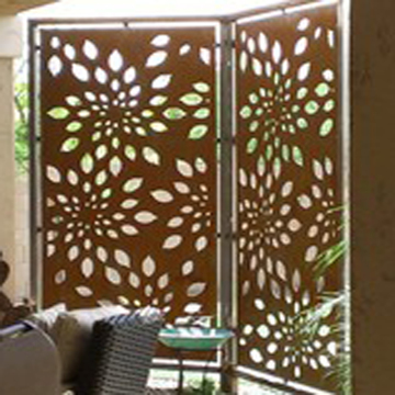 Decorative Metal Screen Privacy Screen