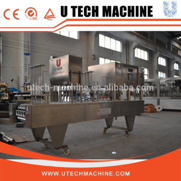 automatic water cup filling machine/cup filling and sealing machine