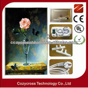 infrared heating panel with aluminum back panel