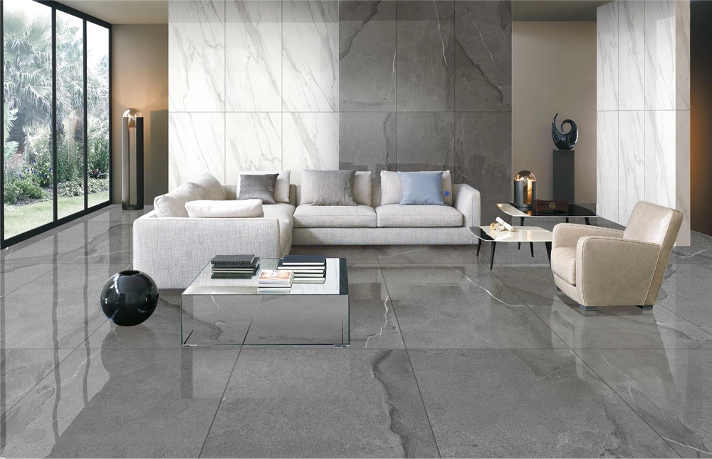 Polished Ceramic 600X600 Marble Flooring Tile From Poland