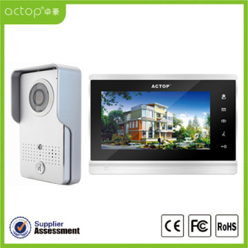 7 inch Metal IR Video Intercom Doorbell