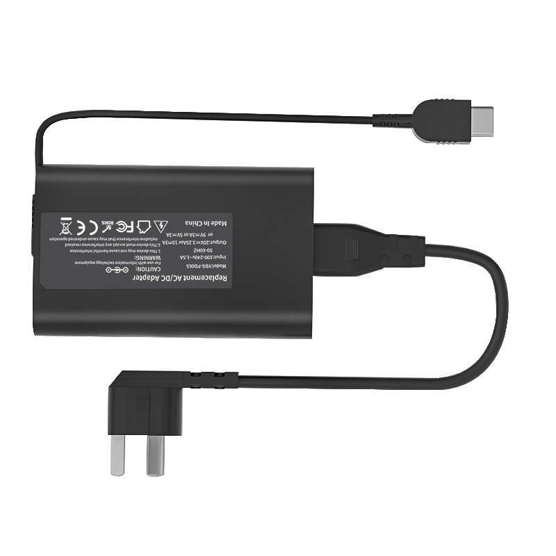 Black 130W LAPTOP USB-C PD ADAPTER ADAPTER