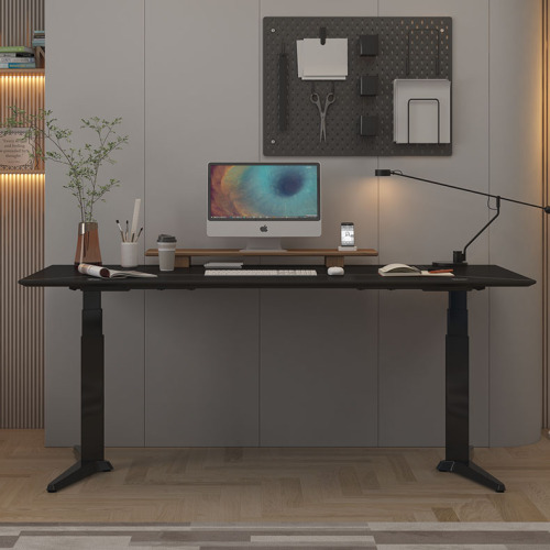 Büroeinstellbares Schreibtisch Diamant Bein Design 3 Segmente