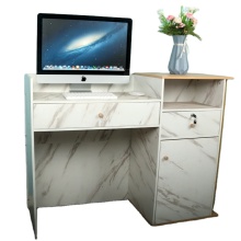Modern Marble Furniture Retail Shop: Customized Reception Desks & Front Counters