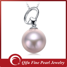 Wholesale original cultured nature freshwater pearl pendant necklace