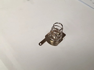 BATTERY Contacts FOR Negative Spring Battery