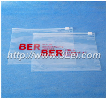 Food grade Slider pvc ziplock bag