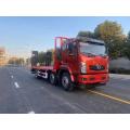 Flatbed Truck 3 Axles 6x2 Carrier Excavator