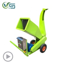 Forest Waste Tree Branch Crusher: Wood Grinding Machine