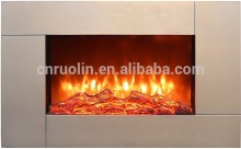 MDF 2015 MDF Wood pannel Electrical fireplace wall mounted