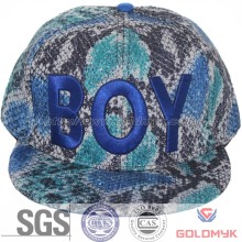 Promotional Snapback Cap with Rhinestone Fabric