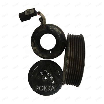 POKKA AC Compressor Clutch Pulley 7PK 6CLY for Nissan ALMERA ALTIMA