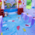 Indoor colorful children playground flooring