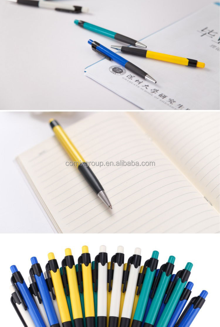 High-quality promotional 0.7mm plastic ball pen