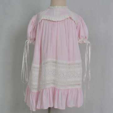 Boutique Baby Girls Pink Heirloom Dress