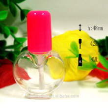 8ML Water based new fashional glitter effect nail polish children bottles