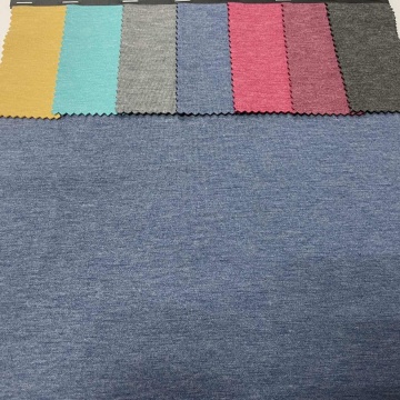 plain jersey knit cloth material fabric for clothing