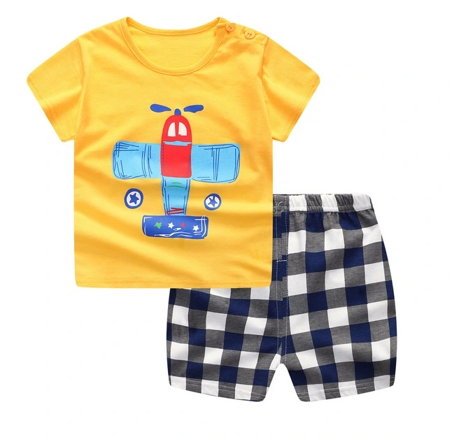 Summer Kids Clothes Set Costume Children's Clothing Full Length Casual Toddler Boys Clothes Set