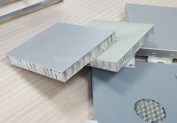 Honeycomb composite roof