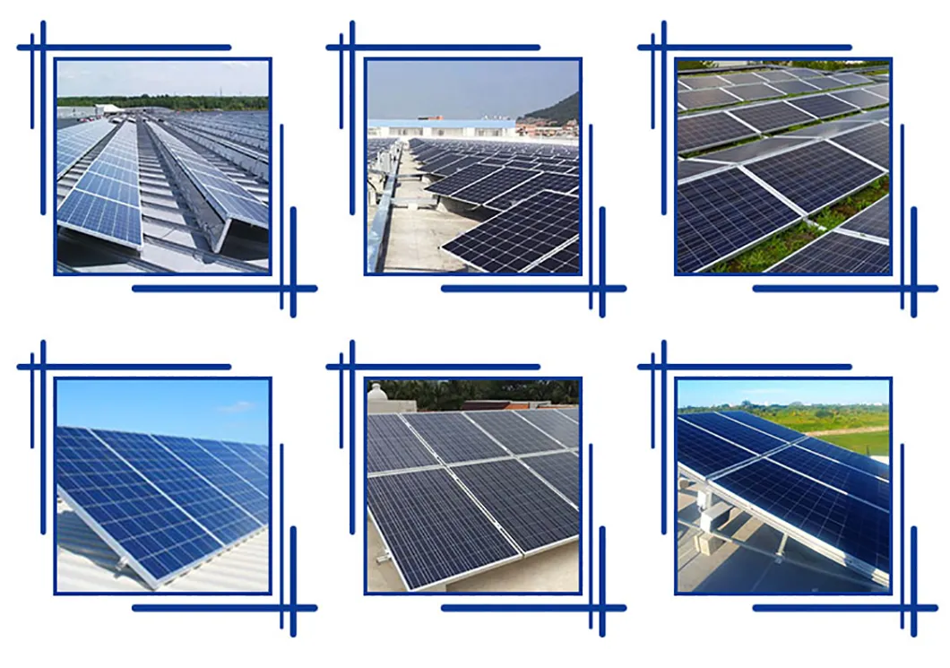 Solar Panel Flat Roof Mounting Solar Flat Roof Rack Mounting System