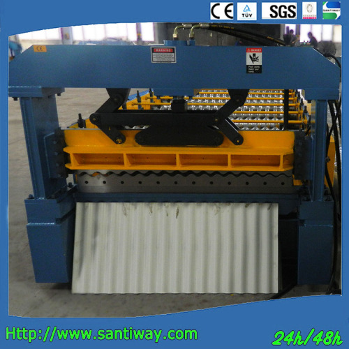 Corrugated Steel Sheet Roll Forming Machine