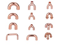 HVAC or refrigeration or waterway Copper Fittings
