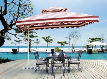 outdoor beach umbrella side post umbrella waterproof made in China