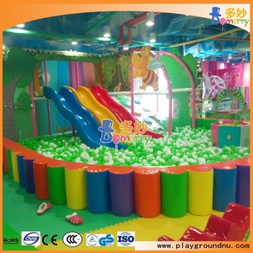 Electric parts indoor soft playground equipment