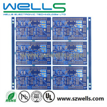 Lead Free Hal PCB, Blue Soldermask PCB