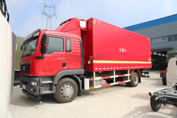 HOWO Refrigerator Truck Freezer Box Truck