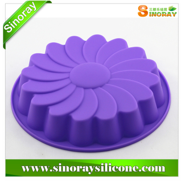 New hot products colorful flowerpot cake mold silicone