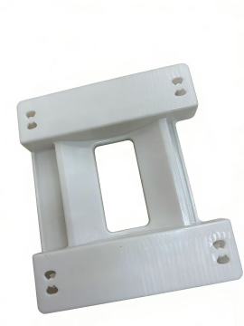White Plastic Wall Mount Bracket Injection Mold