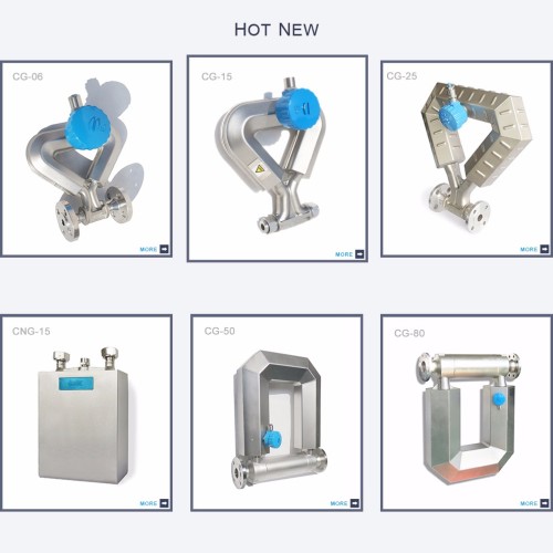 Preferred Coriolis mass flow meter for CNG dispenser