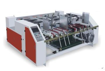 Semi-auto carton folder gluer machine