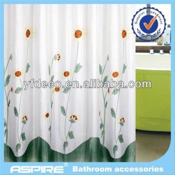 Polyester 2011 striped shower curtains