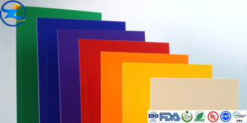 Rigid Polychrome Opaque Thermoplastic HIPS/PS Sheets
