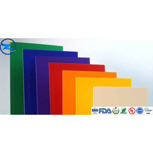 Rigid Polychrome Opaque Thermoplastic HIPS/PS Sheets