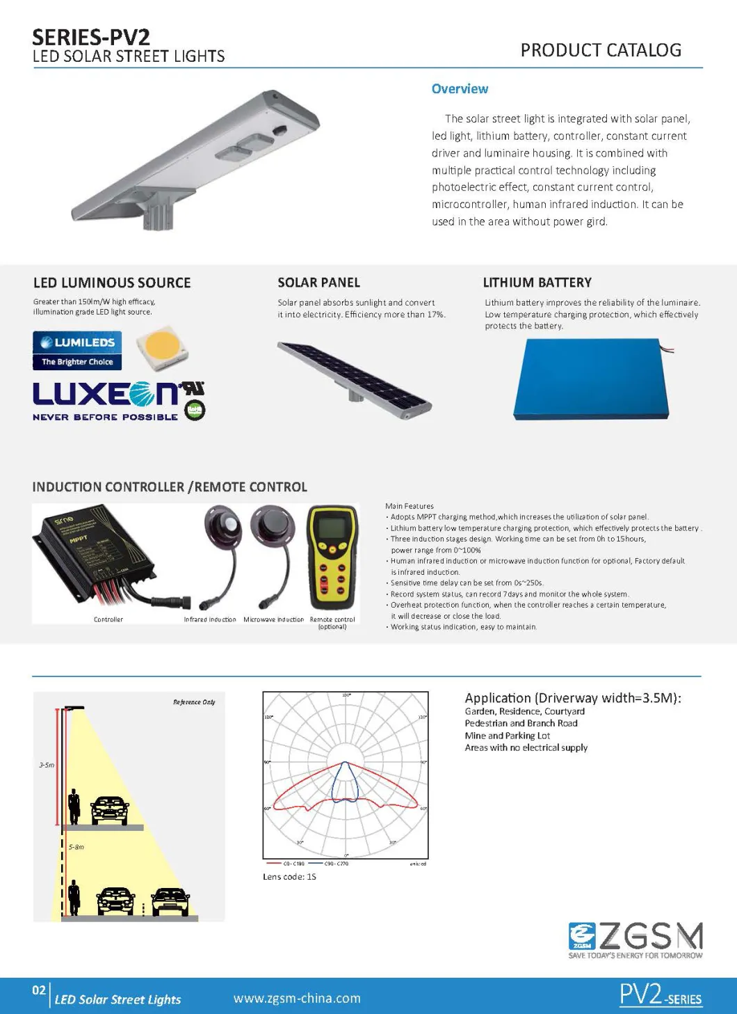 Wholesale Aluminium Housing Waterproof 40W All in One Integrated Solar LED Lights