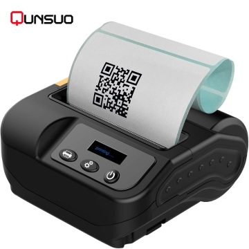 80mm Mobile Receipt Barcode Rugged Thermal Printer