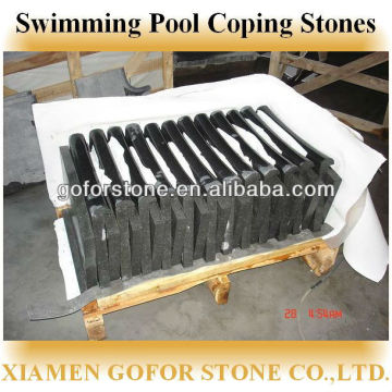 Swimming pool coping stones, granite pool coping