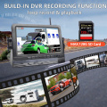 DVR Kit Truck DVR Quad Split Monitor Tracking Kit