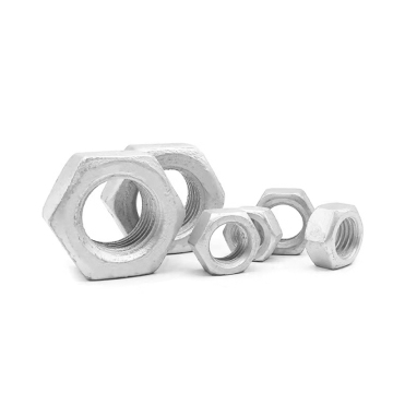 Fastener hot-dip galvanized nut