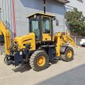 Bellissimo design a 4 ruote a 4 ruote caricatore di backhoe